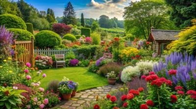 Beautiful Garden Scenes – Free Stock Photo for Download