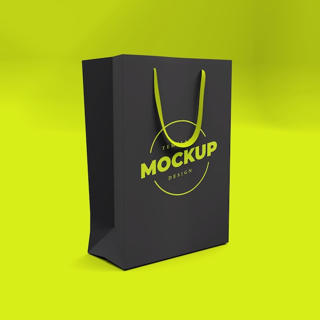 Template Hand Bag Merchandise Mockup – Free Download