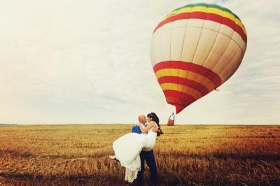 Groom Holding Bride in a Beautiful Field – Free Stock Photo, Download for Free