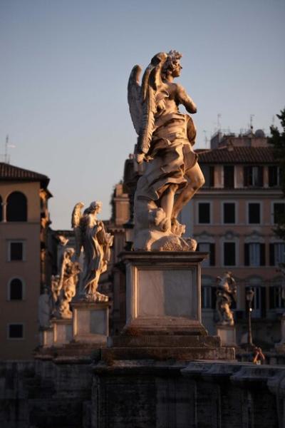 Cityscape of the Ancient Center of Rome, Italy – Free Download