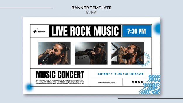 Event Banner Template – Free Download