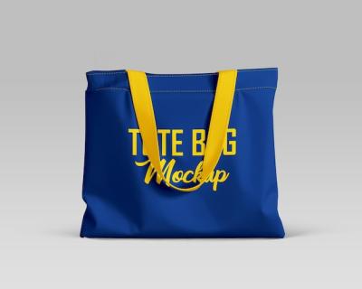 Realistic Tote Bag on Farsh Mockup – Free to Download