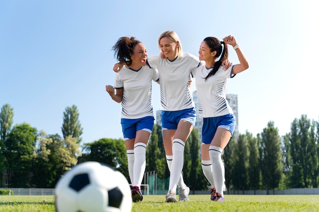 Young Women Playing Football – Free Stock Photo, Download Free