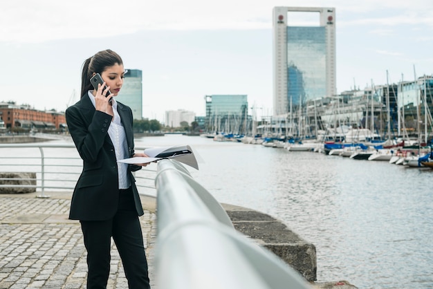 Young Businesswoman by the Harbor – Free Stock Photo, Download for Free