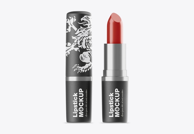 Set Lipstick Mockup for Free Download