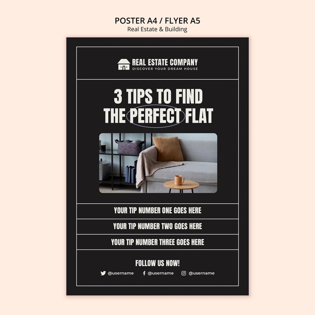 Flat Design Real Estate – Free Download