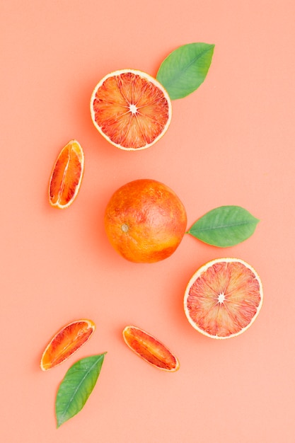 Top View Group of Oranges – Free Stock Photo for Download