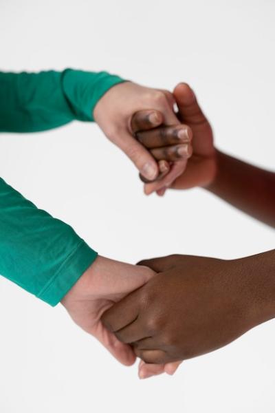 Close-Up of Women’s Hands Holding Each Other – Free to Download