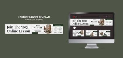 International Yoga Day YouTube Banner – Free Download, Download Free Stock Photo