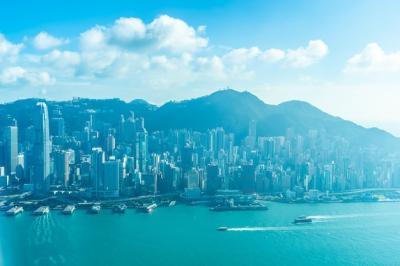 Beautiful Architecture of Hong Kong City Skyline – Free Download