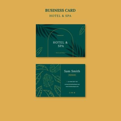 Luxury Vacation Rental Business Card Template Design – Free Download