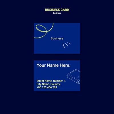 Business Card Solutions – Free Download for PSD Templates