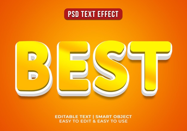 Best Editable 3D Text PSD Templates – Free Download