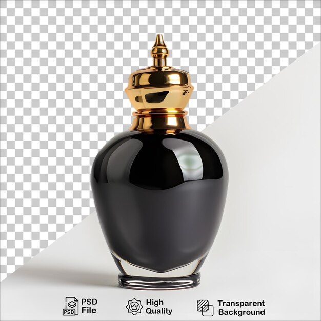 Premium Perfume Bottle with Gold Finish – Free Stock Photo for Download