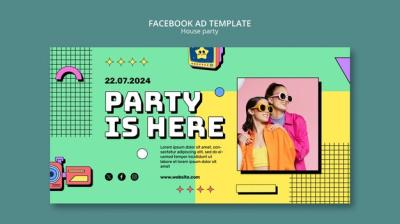 House Party Template Design – Free Download