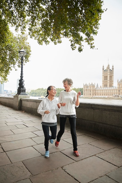 Women Running Outdoors – Free Stock Photo for Download