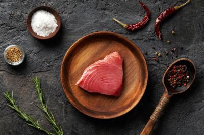 Delicious White Tuna Recipe Still Life Top View – Free Stock Photo, Download for Free