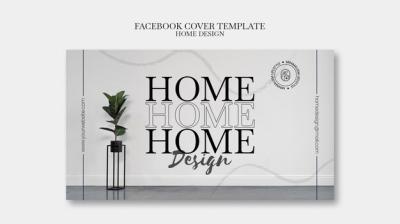 Flat Design Home Design Template – Free Download