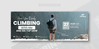 Travel and Tourism Facebook Cover Design Template – Free Download