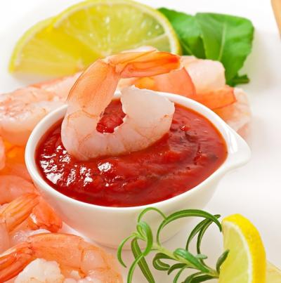 Tails of Shrimps with Fresh Lemon and Rosemary in a White Bowl – Free Stock Photo, Download Free