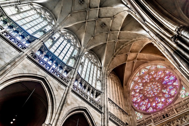 Ceiling of St. Vitus Cathedral in Prague – Free Stock Photo, Download Free