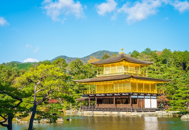 Kinkakuji Temple “The Golden Pavilion” in Kyoto, Japan – Download Free Stock Photo