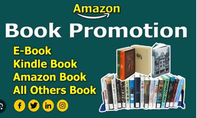 I Will Do eBook Promotion, Book Publishing, eBook Editing, and Amazon Book Promotion