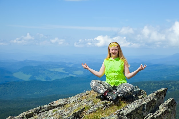 Serene Woman Practicing Yoga – Free Stock Photo for Download