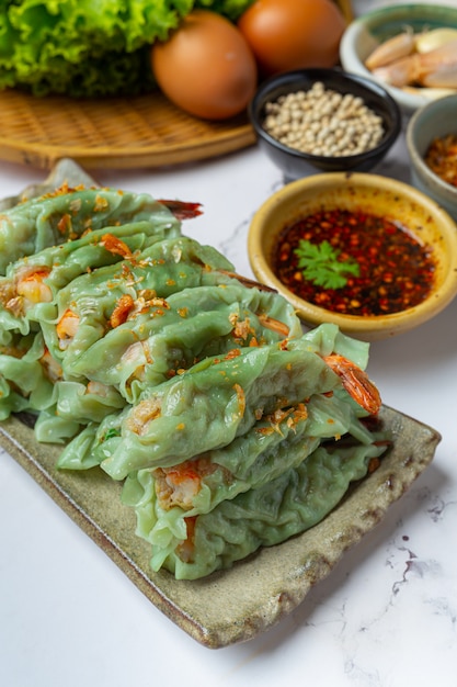 Steamed Shrimp Wontons Dim Sum – Free Stock Photo for Download