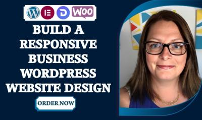 I Will Be Your WordPress Developer to Create Stunning Website Designs