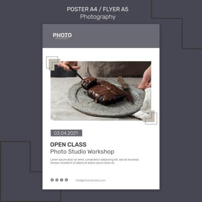 Photography Poster Template – Free Download