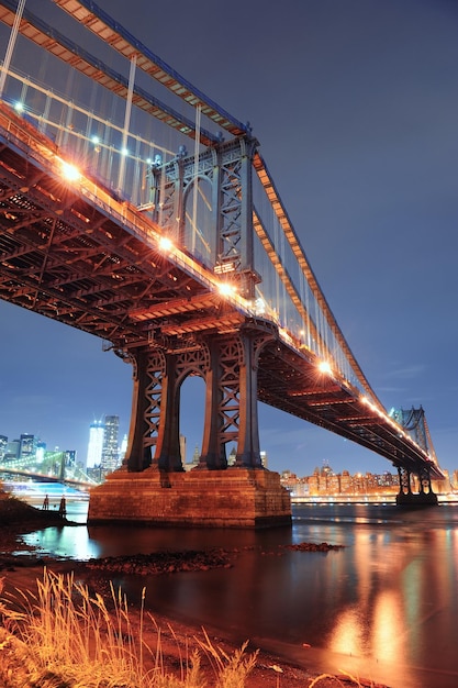 Manhattan Bridge in New York City – Free Stock Photo, Download for Free