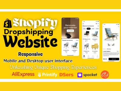 I Will Redesign, Revamp, and Clone Your Shopify Dropshipping Store