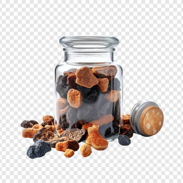 Chaga Mushroom and Pills in a Jar – Free Stock Photo for Download