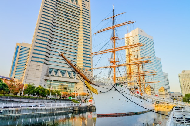 Nippon Maru Boat in Yokohama, Japan – Free Download Stock Photo