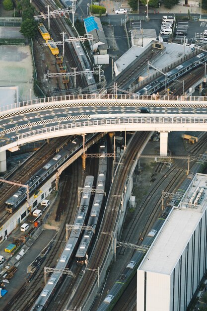 High Angle View of Elevated City Road – Free Download, Free Stock Photo