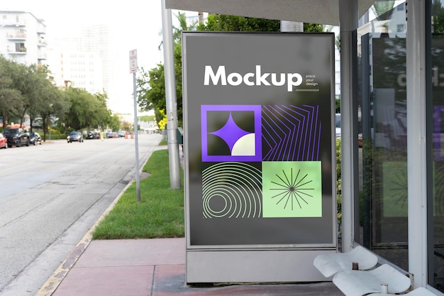 Miami Outdoor Advertising Display Mockup – Free Download