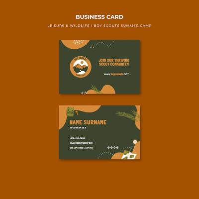 Leisure and Wildlife Template Design – Free Download