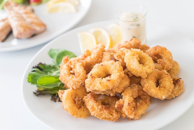 Fried Squid (Calamari Rings) – Download Free Stock Photo