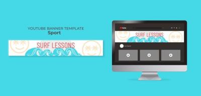 Surf Sport Template Design – Free Download