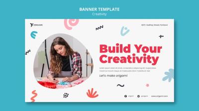 Creative Concept Banner Template – Free Download