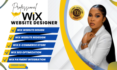 I Will Create and Redesign Your Wix Website with Professional Inspiration