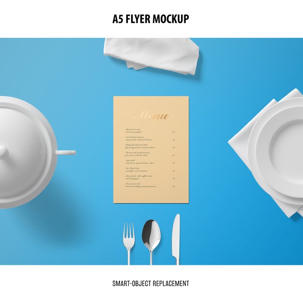 A5 Flyer Mockup – Free Download, Download Free Stock Photo