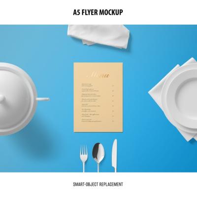 A5 Flyer Mockup – Free Download, Download Free Stock Photo