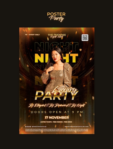 Party Template Design – Free Download