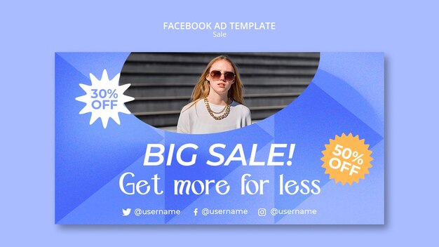 Maximalism Style Facebook Template – Free Download