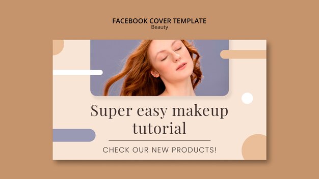 Beauty Concept Facebook Cover – Free Stock Photo for Download