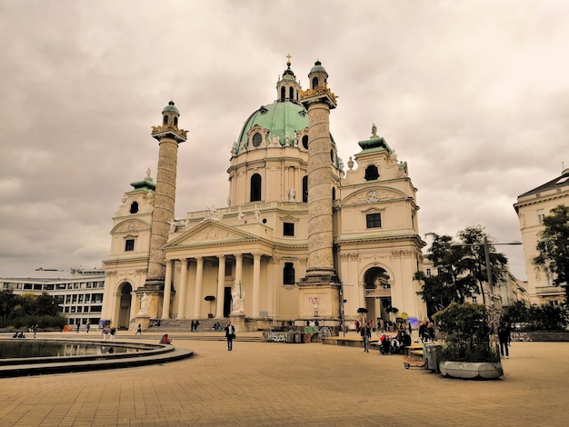 Historic Building Against Cloudy Sky – Free Download, Free Stock Photo