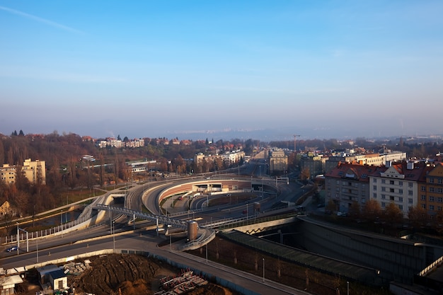 Multi-level Road Interchange – Download Free Stock Photo