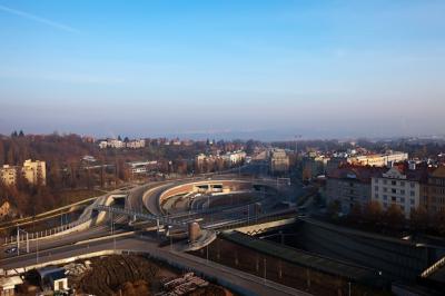 Multi-level Road Interchange – Download Free Stock Photo